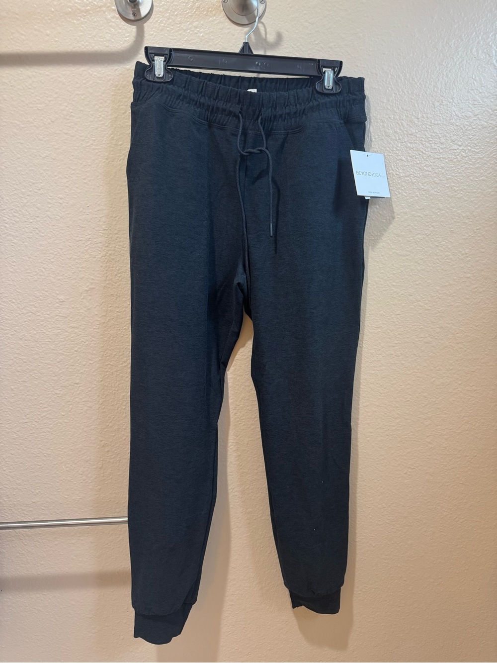Beyond Yoga Black Drawstring Joggers